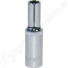 Головка торцевая глубокая 3/8"DR 8 мм, OMBRA, 138108