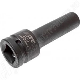 Головка торцевая глубокая ударная шестигранная 3/4", E20, 110 мм, JTC, JTC-J606E-E20