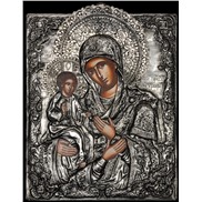 Живописная Икона "Божьей Матери "Троеручица"