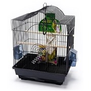 PENN-PLAX Клетка для птиц FINCH с комплектацией черная  35х28х45см.НОВИНКА