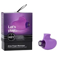 Jopen Key Aries, фиолетовый
Мощная вибронасадка для пальцев