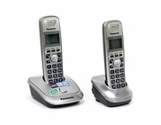 Радиотелефон Dect Panasonic KX-TG2512RUN платиновый, АОН