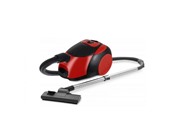 Пылесос Polaris PVB 1801, 1800 Вт, мощность всасывания 360 Вт, 2 л, красный/черный