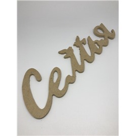 Заготовка из МДФ слово "Семья", 30 см