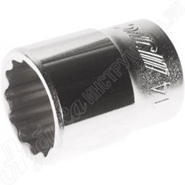 Головка торцевая двенадцатигранная 1/4", 14 мм, JTC, JTC-22614