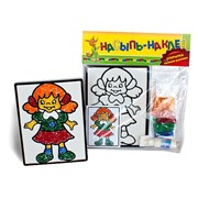 Набор ДТ Насыпь - Наклей Девочка С-144 Эра /24/