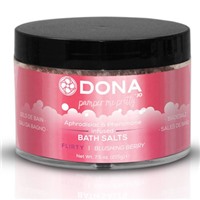 Dona Bath Salt Flirty Aroma Blushing Berry, 215 г
Соль для ванны меняющая цвет воды с ароматом &quot;Флирт&quot;