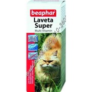 Beaphar `Laveta super` витамины для кошек для шерсти 50 мл (1х6) (К72)