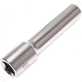 Головка торцевая глубокая шестигранная 1/4", 6 мм, JTC, JTC-25206