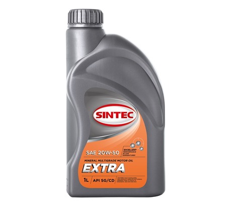Моторное масло Sintec Extra 20W-50 SG/CD (1л.)