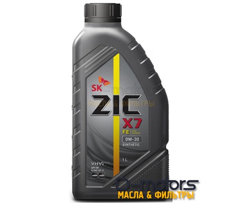Моторное масло ZIC X7 FE 0W-30 (1л.)