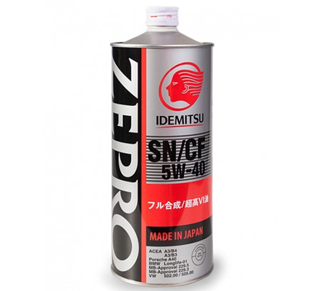 Моторное масло Idemitsu Zepro Euro SPEC 5W-40 (1л.)