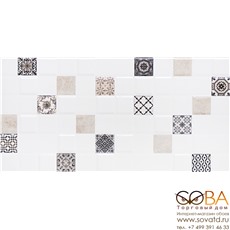 Декор Астрид  1 кофейный 1041-0235 20х40 купить по лучшей цене в интернет магазине стильных обоев Сова ТД. Доставка по Москве, МО и всей России