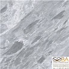 Керамогранит Marmori  Дымчатый Серый K947007FLPR 60x60 купить по лучшей цене в интернет магазине стильных обоев Сова ТД. Доставка по Москве, МО и всей России