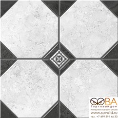 Керамогранит Лимбург 7  белый 40х40 купить по лучшей цене в интернет магазине стильных обоев Сова ТД. Доставка по Москве, МО и всей России