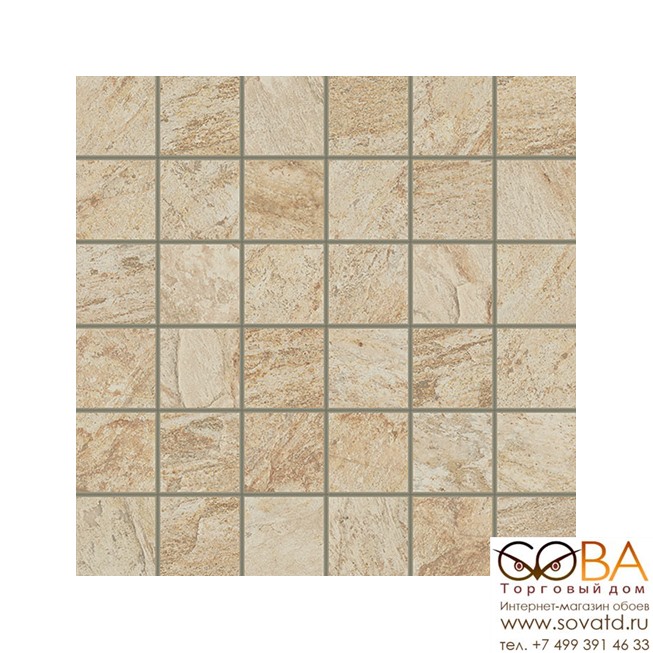 Керамогранит Coliseumgres Alpi Beige Ins Mosaico (30x30)см 610080000175 (Россия) купить по лучшей цене в интернет магазине стильных обоев Сова ТД. Доставка по Москве, МО и всей России