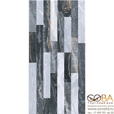 Декор Vitra  Bergamo 3DМикс Холодная гамма 7ЛПР 30х60 купить по лучшей цене в интернет магазине стильных обоев Сова ТД. Доставка по Москве, МО и всей России