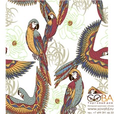 Панно Dec Lory Panno ( из 2-х шт) КПН16Lory 50х45 купить по лучшей цене в интернет магазине стильных обоев Сова ТД. Доставка по Москве, МО и всей России