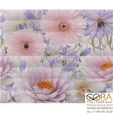 Панно Aquarelle lilac  01 50х60 купить по лучшей цене в интернет магазине стильных обоев Сова ТД. Доставка по Москве, МО и всей России