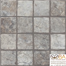 Керамогранит Карфаген 2  тёмно-серый 40х40 купить по лучшей цене в интернет магазине стильных обоев Сова ТД. Доставка по Москве, МО и всей России