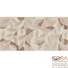 Декор Serenity Folium  коричневый 08-03-15-1350 20х40 купить по лучшей цене в интернет магазине стильных обоев Сова ТД. Доставка по Москве, МО и всей России