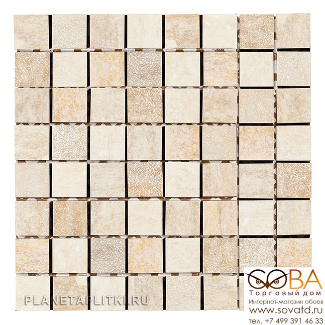 Мозаика Alta Ceramica  Mosaico Castelli Lux 30 x 30 купить по лучшей цене в интернет магазине стильных обоев Сова ТД. Доставка по Москве, МО и всей России