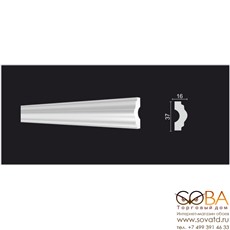 Лепнина Decor-Dizayn Молдинг DD23 купить по лучшей цене в интернет магазине стильных обоев Сова ТД. Доставка по Москве, МО и всей России