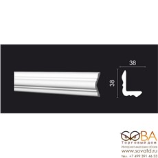 Лепнина Decor-Dizayn Уголок DD801 купить по лучшей цене в интернет магазине стильных обоев Сова ТД. Доставка по Москве, МО и всей России