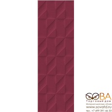 Плитка Marazzi  Outfit Red Struttura Tetris 3D 25x76 купить по лучшей цене в интернет магазине стильных обоев Сова ТД. Доставка по Москве, МО и всей России