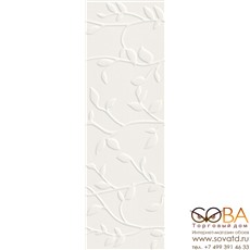 Плитка Meissen  Winter Vine рельеф белый 29x89 купить по лучшей цене в интернет магазине стильных обоев Сова ТД. Доставка по Москве, МО и всей России