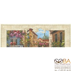 Панно Flower Street  ( из 4-элем.) верх E/F/L/M 150x50 купить по лучшей цене в интернет магазине стильных обоев Сова ТД. Доставка по Москве, МО и всей России