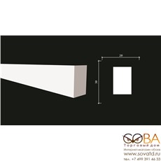 Лепнина Decor-Dizayn Молдинг DD611 купить по лучшей цене в интернет магазине стильных обоев Сова ТД. Доставка по Москве, МО и всей России