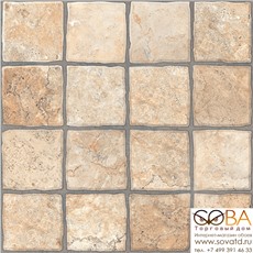 Керамогранит Карфаген 3  светло-бежевый 40х40 купить по лучшей цене в интернет магазине стильных обоев Сова ТД. Доставка по Москве, МО и всей России