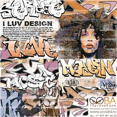 Панно Брикстори  2 6960-0002 60х60 (компл. из 2-х пл.) купить по лучшей цене в интернет магазине стильных обоев Сова ТД. Доставка по Москве, МО и всей России