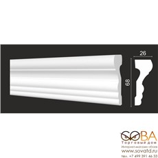 Лепнина Decor-Dizayn Молдинг DD354 купить по лучшей цене в интернет магазине стильных обоев Сова ТД. Доставка по Москве, МО и всей России