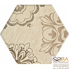 Декор Ragno  Bistrot Decoro Marfil 21х18,2 купить по лучшей цене в интернет магазине стильных обоев Сова ТД. Доставка по Москве, МО и всей России