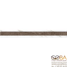 Бордюр Cersanit  Capella коричневый 5х44 купить по лучшей цене в интернет магазине стильных обоев Сова ТД. Доставка по Москве, МО и всей России