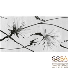 Панно Картье  серый 01 40x75 купить по лучшей цене в интернет магазине стильных обоев Сова ТД. Доставка по Москве, МО и всей России