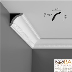 Карниз Orac Decor CX101 Axxent купить по лучшей цене в интернет магазине стильных обоев Сова ТД. Доставка по Москве, МО и всей России