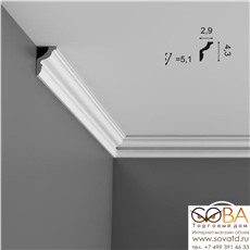 Карниз гибкий Orac Decor CX148F Axxent купить по лучшей цене в интернет магазине стильных обоев Сова ТД. Доставка по Москве, МО и всей России