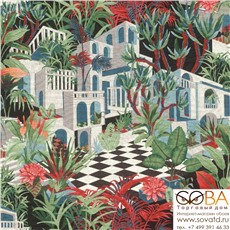 Обои Rasch Tropical House 687408 купить по лучшей цене в интернет магазине стильных обоев Сова ТД. Доставка по Москве, МО и всей России