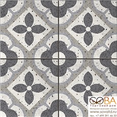 Керамогранит Sevilla   пэчворк, серый (16182) 42х42 купить по лучшей цене в интернет магазине стильных обоев Сова ТД. Доставка по Москве, МО и всей России