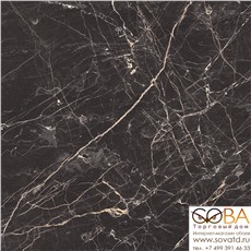 Керамогранит Black Arkadia  черный полированный 60х60 купить по лучшей цене в интернет магазине стильных обоев Сова ТД. Доставка по Москве, МО и всей России