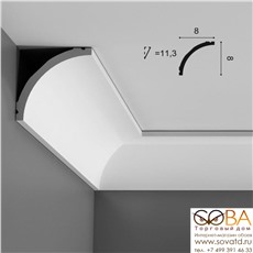 Карниз Orac Decor C240 Luxxus купить по лучшей цене в интернет магазине стильных обоев Сова ТД. Доставка по Москве, МО и всей России