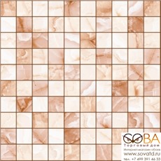 Мозаика Орнелла   коричневая 5032-0201 30х30 купить по лучшей цене в интернет магазине стильных обоев Сова ТД. Доставка по Москве, МО и всей России