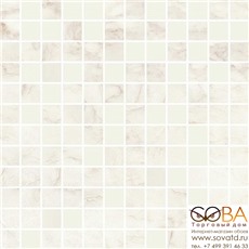 Мозаика Marazzi  Marbleplay Mosaico Calacatta 30x30 купить по лучшей цене в интернет магазине стильных обоев Сова ТД. Доставка по Москве, МО и всей России