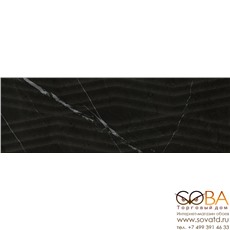 Плитка Geneva black  настенная 02 25х75 купить по лучшей цене в интернет магазине стильных обоев Сова ТД. Доставка по Москве, МО и всей России