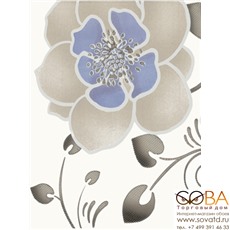 Декор Tirani blue С  25х33,3 купить по лучшей цене в интернет магазине стильных обоев Сова ТД. Доставка по Москве, МО и всей России
