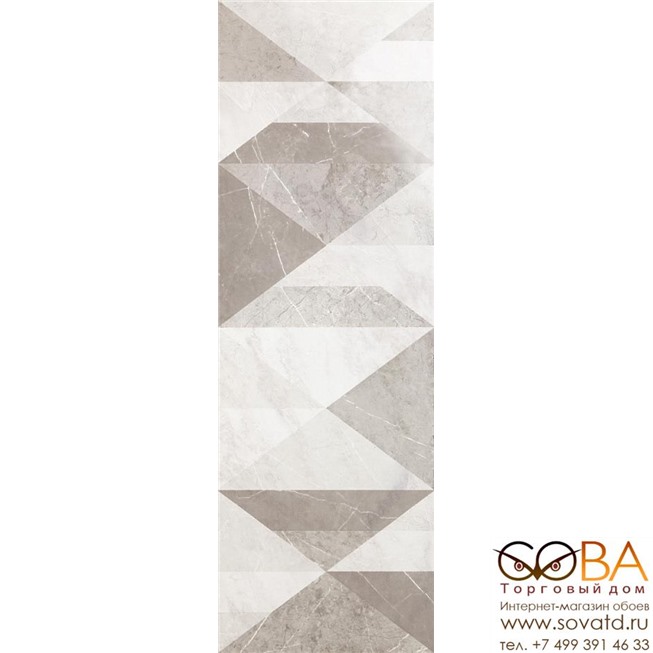 Декор Marazzi  Evolutionmarble Riv Decoro Tangram Calac.Oro 32,5х97,7 купить по лучшей цене в интернет магазине стильных обоев Сова ТД. Доставка по Москве, МО и всей России