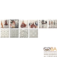 Плитка Caprice Fashion Decor  настенная 150х150 мм/63 купить по лучшей цене в интернет магазине стильных обоев Сова ТД. Доставка по Москве, МО и всей России